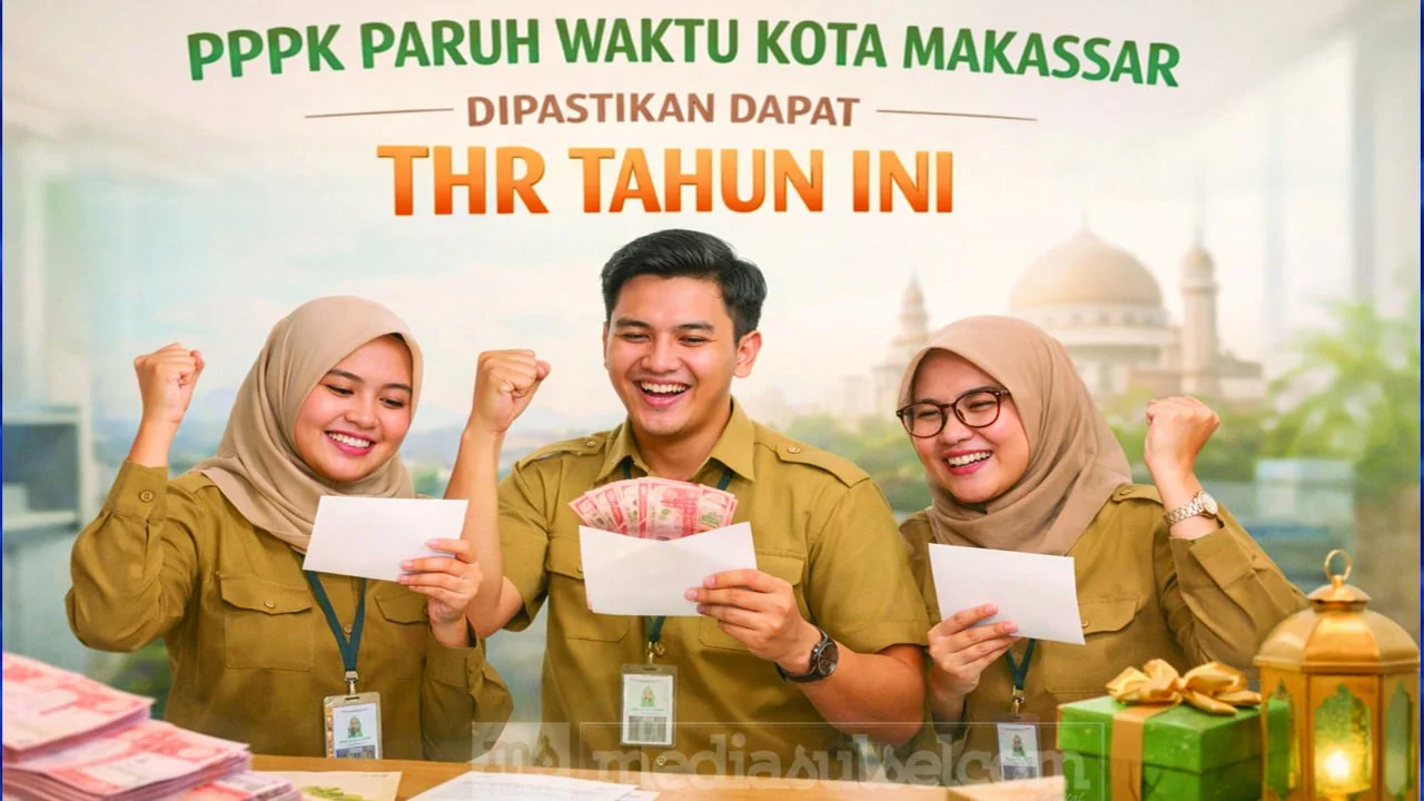 PPPK Paruh Waktu Kota Makassar Dipastikan Dapat THR Lebaran 2026