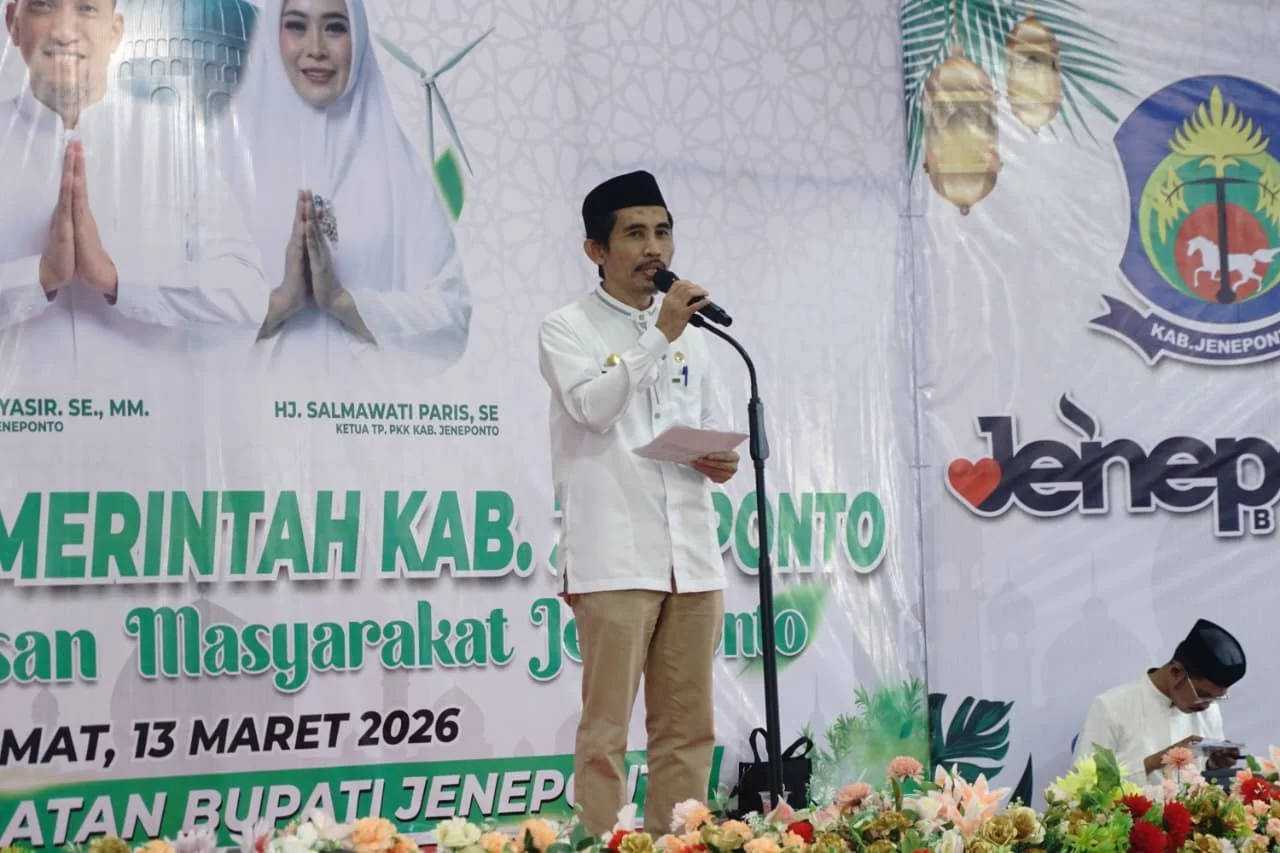 Tetap Jalin Silaturahmi dengan Masyarakat, Pemkab Jeneponto Buka Puasa bersama di Rujab Bupati 2 Ketua Panitia, Nuzuldin Ngallo