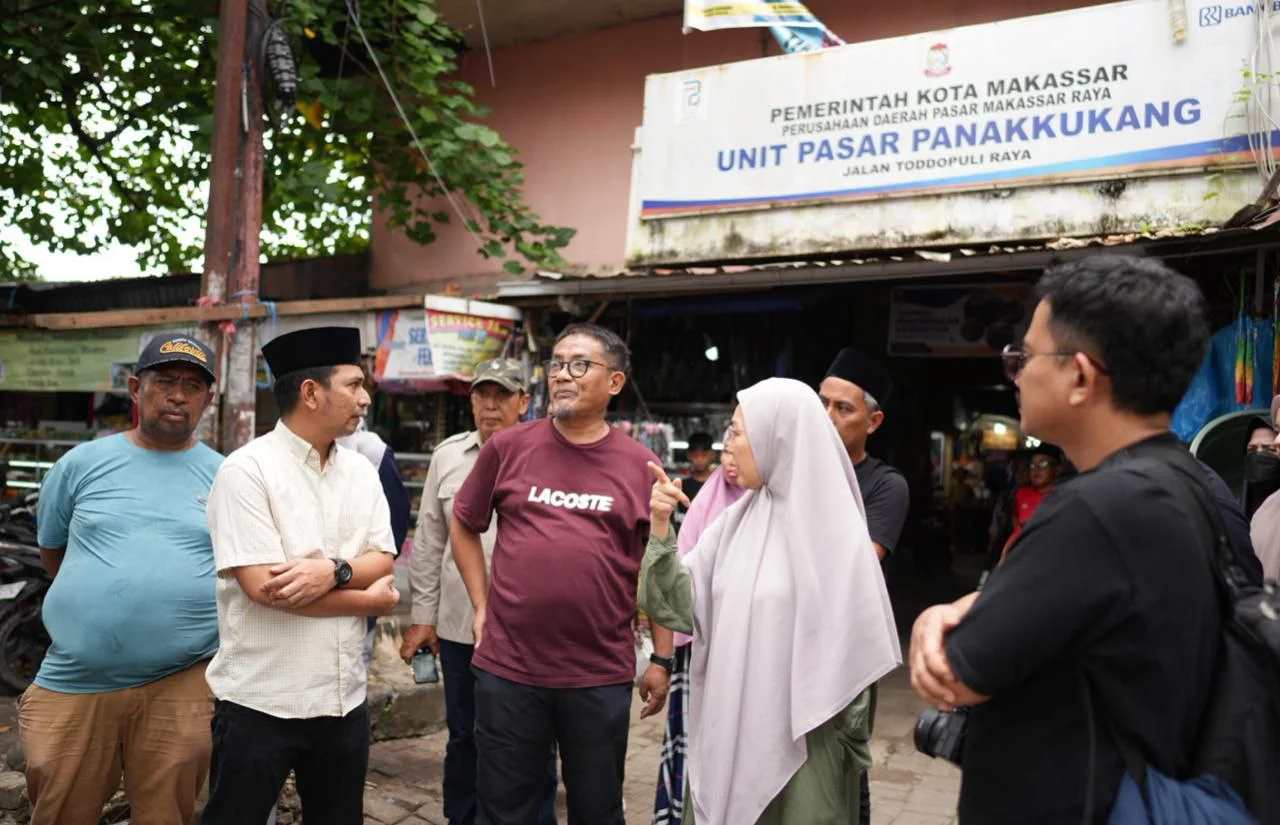 Melinda Aksa Tinjau Lahan Pasar Panakkukang, Siapkan Konsep Pengelolaan Modern dan Ramah Lingkungan