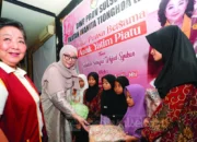 DWP Sulsel dan IWATI Berbagi Berkah Ramadan, 100 Anak Yatim Buka Puasa Bersama di Makassar