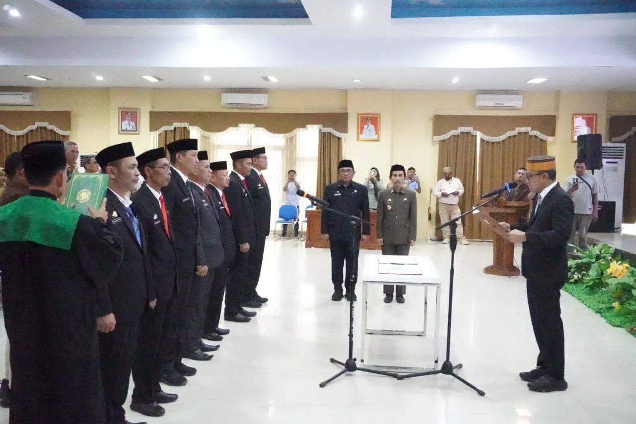 Bupati Jeneponto Lantik 7 Pejabat Pimpinan Tinggi Pratama, Paris Yasir: Jangan Ada Dua Matahari di Instansi