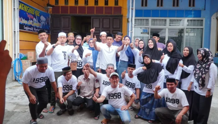 Hadiri Reuni SMA, Syaharuddin Alrif Ajak Warga Belanja di Sidrap dan Salat Id di Stadion Ganggawa