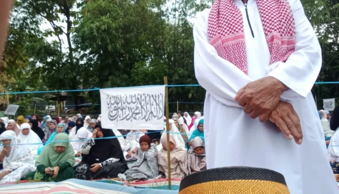 500 Warga di Bajeng Barat Gowa Gelar Salat Idulfitri Hari Ini