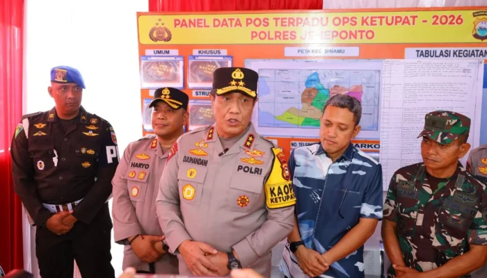 Jelang Idulfitri, Kapolda Sulsel Pantau Pos Pengamanan di Jalur Makassar–Jeneponto