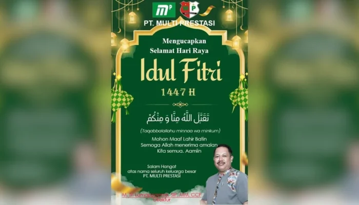 PT Multi Prestasi: Selamat Idul Fitri 1447 H