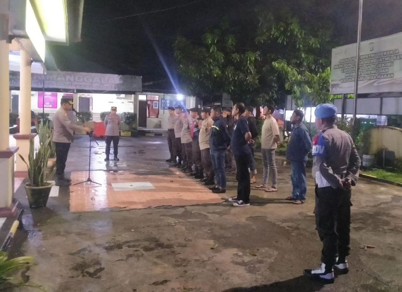 Polsek Manggala Siaga Amankan Malam Takbiran dan Salat Idulfitri 1447 H