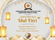 FKUB Toraja Utara Sampaikan Ucapan Idul Fitri, Ajak Warga Jaga Kebersamaan