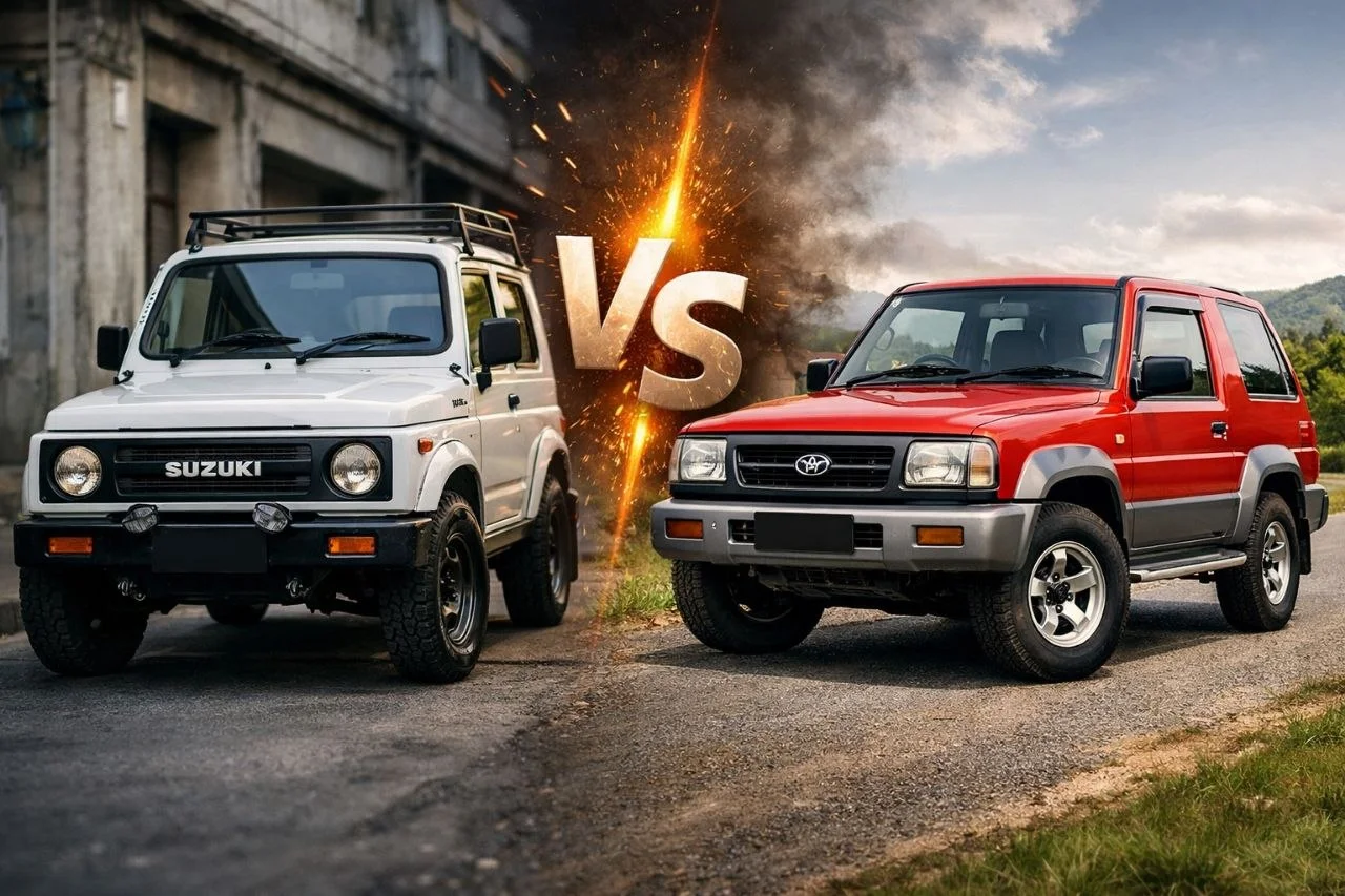 Suzuki Katana vs Daihatsu Feroza Lawas: Mana Lebih Worth It untuk Kebutuhan Harian?