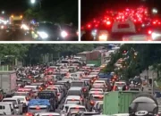 Kondisi Arus Balik H+3 di Jeneponto Macet Total, Kendaraan Merayap di Taman Turatea hingga Jembatan Belokallong