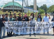 AMPLi Demo di Luwu Timur, Tuntut Transparansi AMDAL PT IHIP dan Audit Anggaran Islamic Center