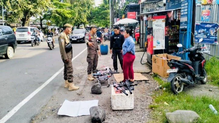 Trantib Mariso Tertibkan PKL dan Genjot Kebersihan Lingkungan