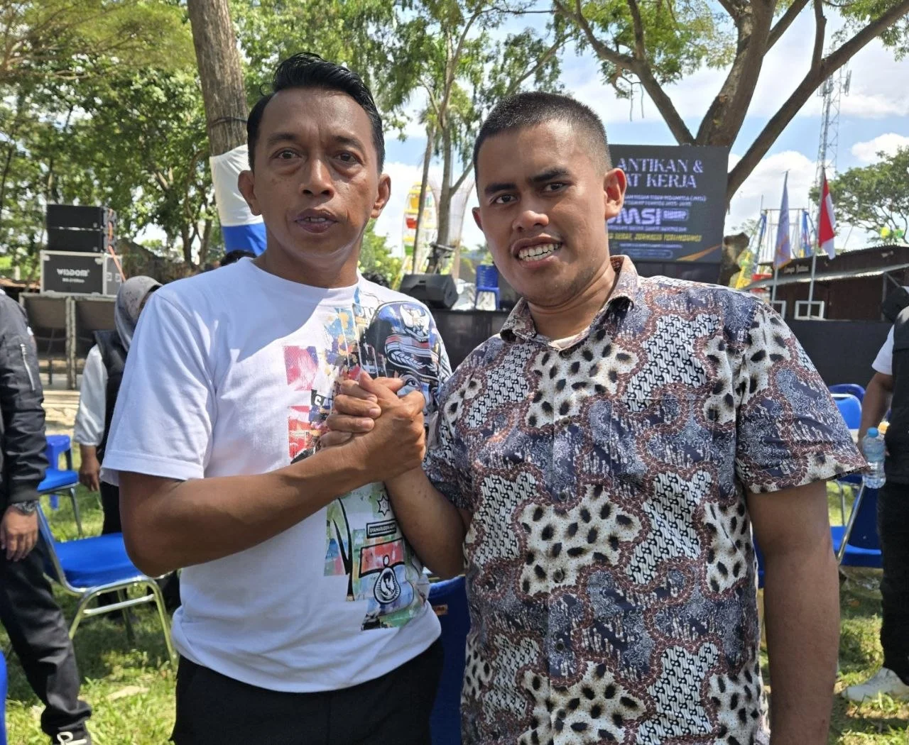 Bupati Sidrap Terima Silaturahmi Pemuda dan Anggota JMSI Sulsel