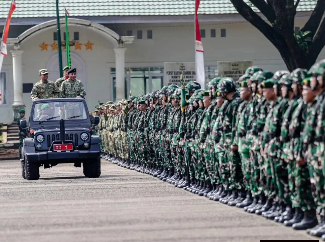 500 ASN Se Sulsel Ikuti Latsarmil di Rindam XIV/Hasanuddin