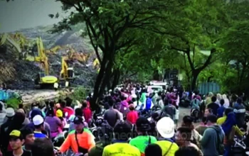 Longsor Gunungan Sampah di TPST Bantargebang, 4 Tewas dan 5 Orang Masih Hilang 1 Bantar Longsor