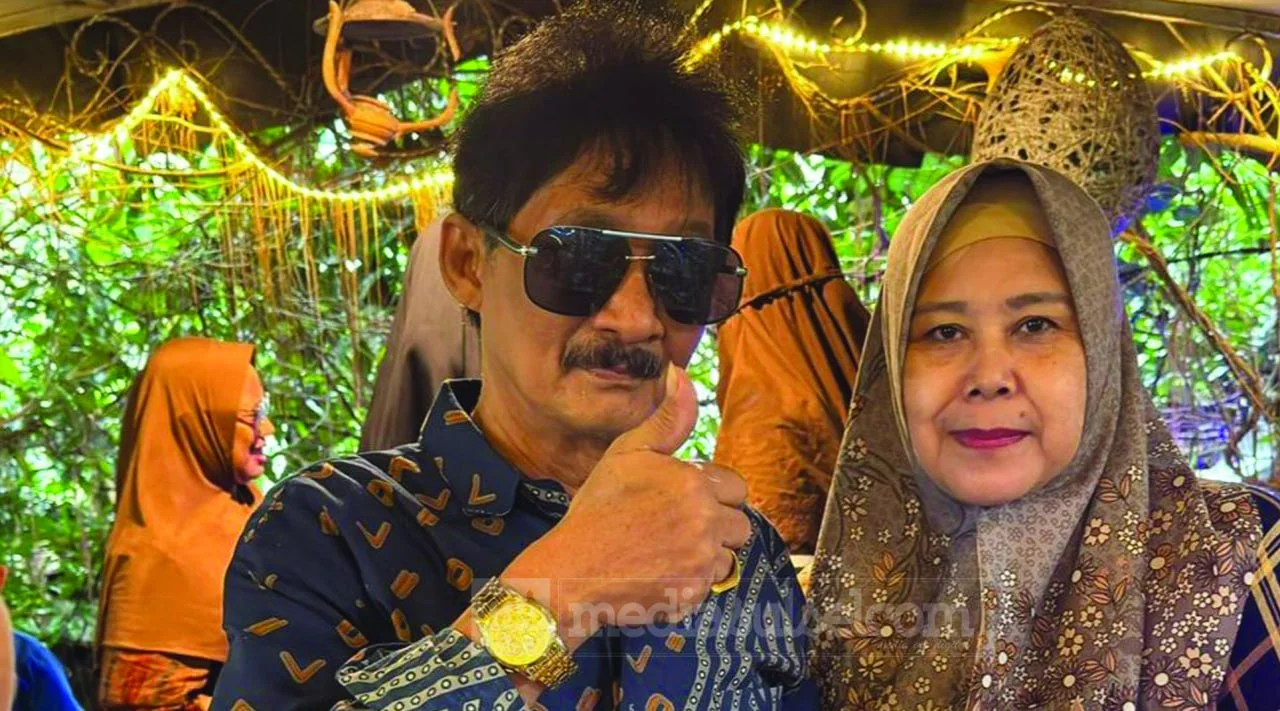 Andi Pasamangi Wawo dan Istri dalam sebuah kesempatan. (foto:Docpri)