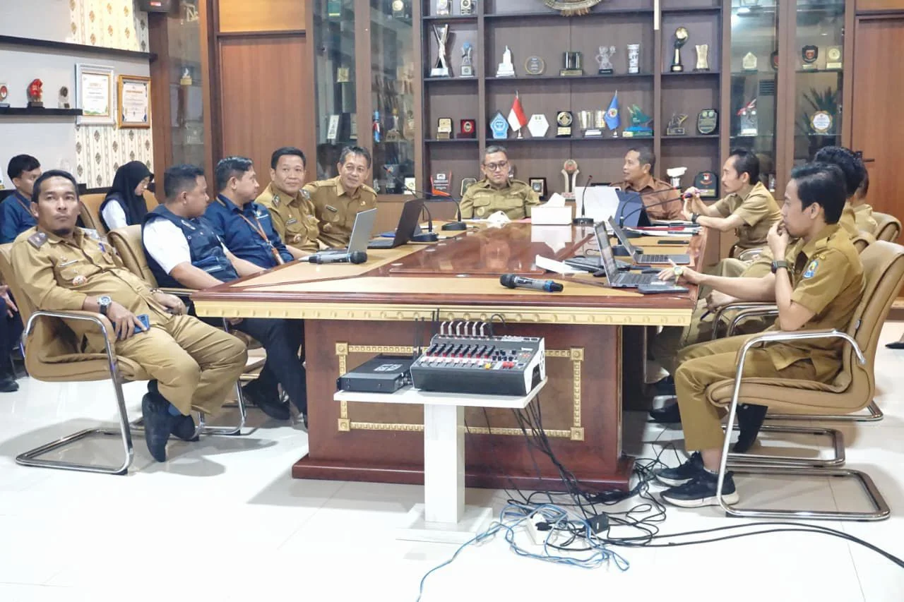 Bupati Paris Yasir Pimpin Rapat Persiapan Pelaporan Program Strategis Nasional 2026