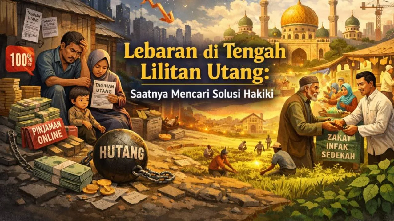 Lebaran di Tengah Lilitan Utang: Saatnya Mencari Solusi Hakiki