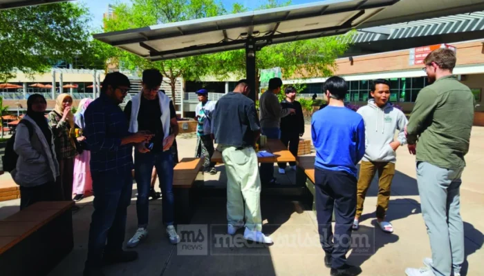 Mahasiswa PKUMI Kenalkan Islam Moderat dan Budaya Indonesia di AS