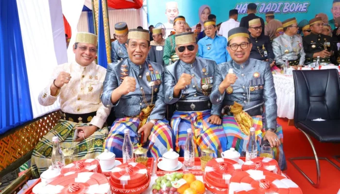 Kapolda Sulsel Hadir di Ritual Sakral Bone, Tegaskan Peran Polri Jaga Budaya dan Stabilitas Daerah