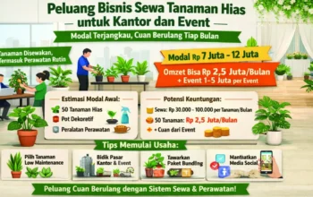 Peluang Bisnis Sewa Tanaman Hias untuk Kantor dan Event: Modal Terjangkau, Cuan Berulang Tiap Bulan 8 Peluang Bisnis Sewa Tanaman Hias untuk Kantor dan Event: Modal Terjangkau, Cuan Berulang Tiap Bulan
