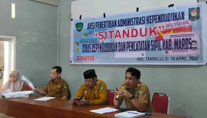 SITANDUK Disdukcapil Maros “Serbu” 4 Kecamatan, Warga Kini Urus KTP dan KK Cukup di Desa