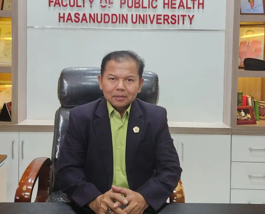 Guru Besar Fakultas Kesehatan Masyarakat Universitas Hasanuddin, Prof. Sukri Palutturi