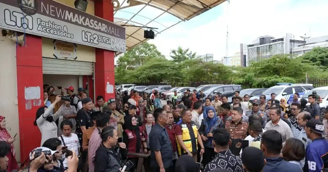 Wali Kota Munafri Arifuddin Tinjau Pasar Sentral Makassar, Siapkan Reaktivasi Jadi Sentra UMKM dan Destinasi Wisata