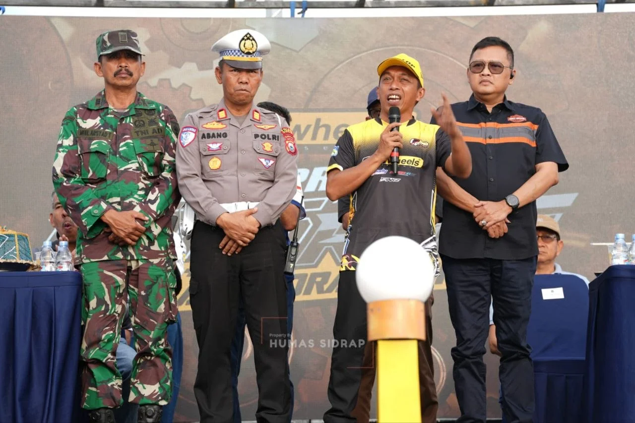 1.139 Pembalap Serbu Drag Race Sidrap, Daerah Ini Makin Mantap Jadi Episentrum Otomotif Sulsel