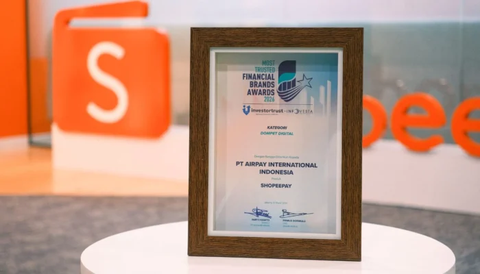 ShopeePay Sabet Most Trusted Financial Brand Awards 2026 Kategori E-Wallet