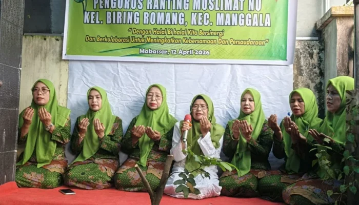 Halalbihalal Muslimat NU Biring Romang: Dari Saling Memaafkan Menuju Soliditas Umat
