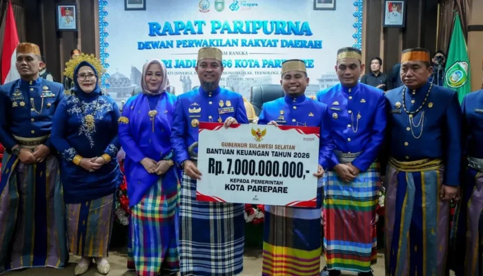 Hari Jadi ke-66, Gubernur Andi Sudirman Dorong Parepare Jadi Kota Kunci Pertumbuhan Ekonomi Sulsel