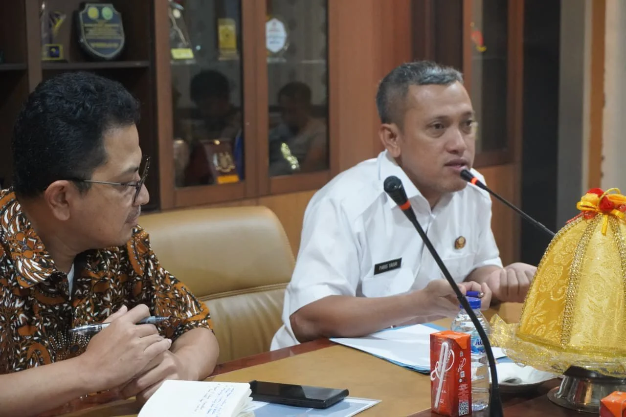 Bupati Paris Yasir Rapat dengan BBWS Pompengan Jeneberang Bahas Ketersediaan Air Irigasi di Jeneponto