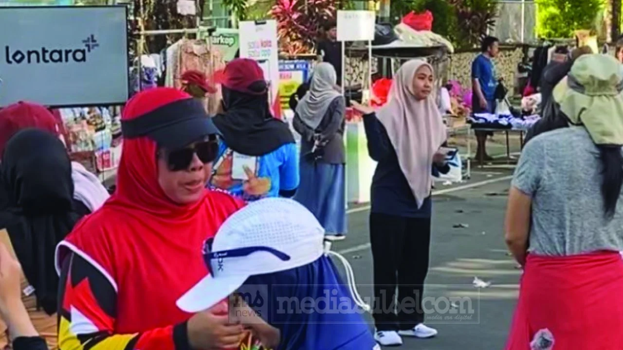 Ramaikan CFD Sudirman, Lontara+ Diserbu Warga, untuk Langsung Unduh di Tempat