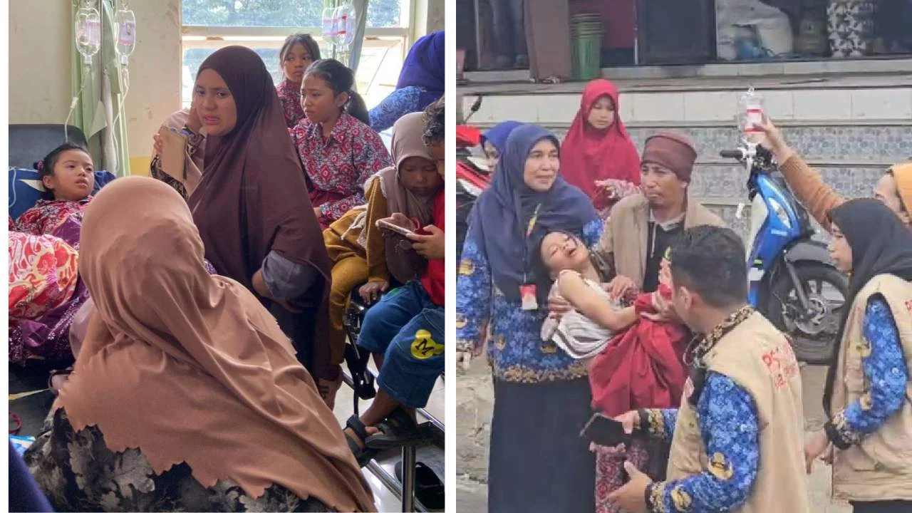 Ngeri! Puluhan Anak Siswa SDN 7 Rumbia Jeneponto Keracunan Usai Konsumsi MBG yang Diduga Ikan Sudah Busuk