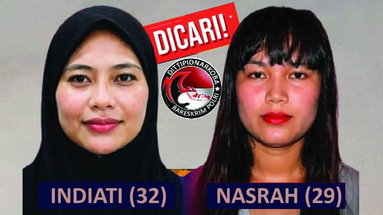 Bareskrim Buru Dua Residivis Perempuan, Diduga Otak Peredaran 5 Kilogram Sabu di Makassar