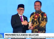 Sulsel Raih Pengakuan Nasional, Program Infrastruktur Andi Sudirman Diganjar Penghargaan Bergengsi