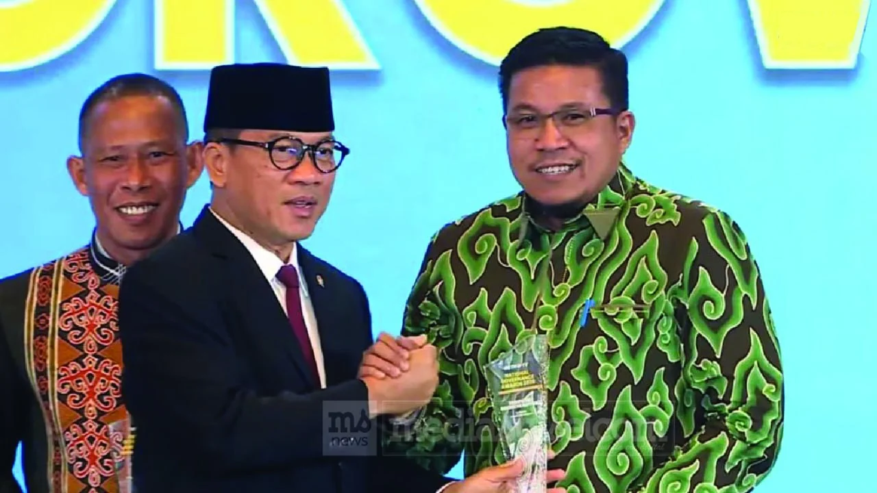 Sidrap Raih Penghargaan Nasional, Ketahanan Pangan Jadi Kekuatan Utama Daerah