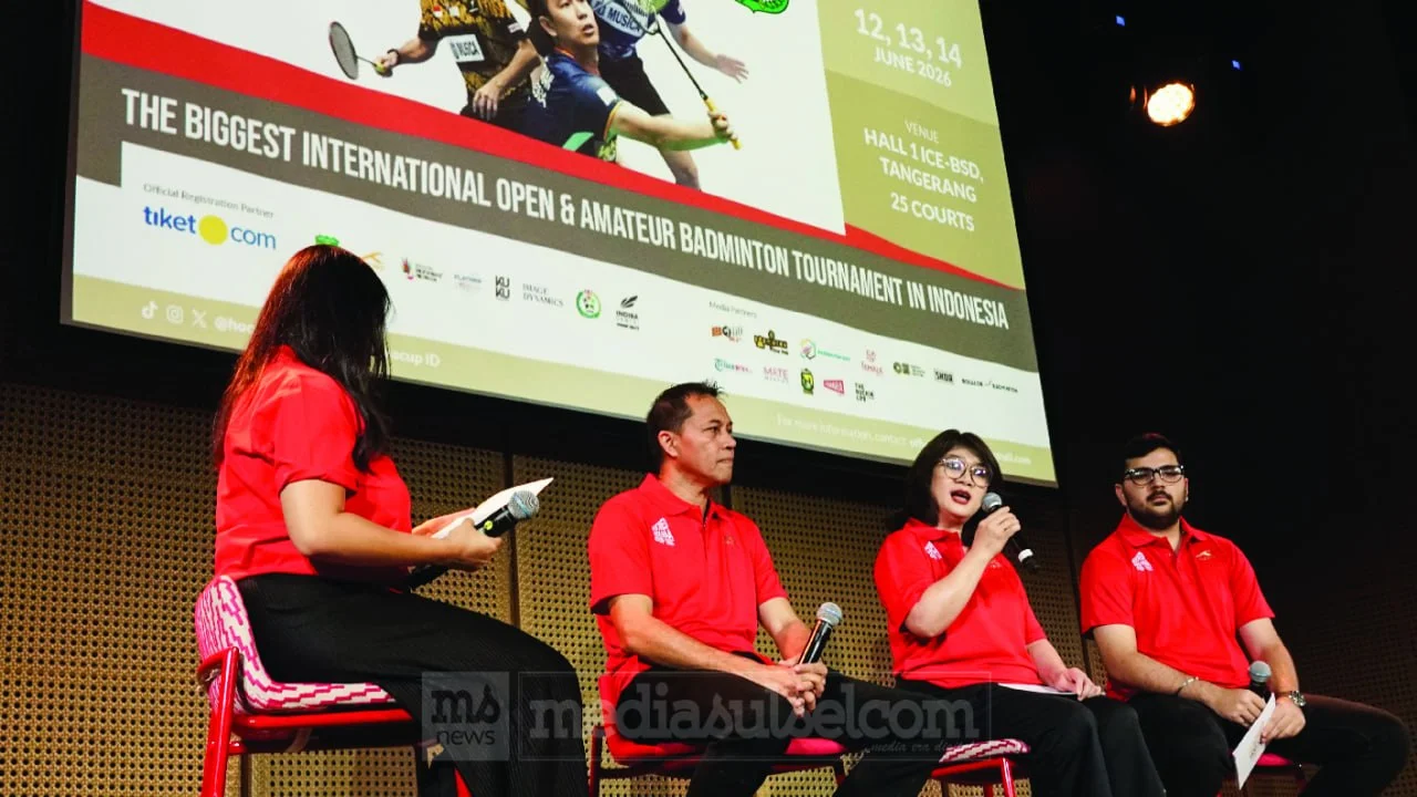HUNDRED HOO HAA CUP 2026 Siap Digelar, Turnamen Bulutangkis Senior Internasional Hadirkan 3.000 Peserta
