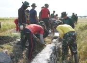 Satgas TMMD ke-128 Kodim 1425/Jeneponto Pacu Pembangunan Talud untuk Infrastruktur Desa