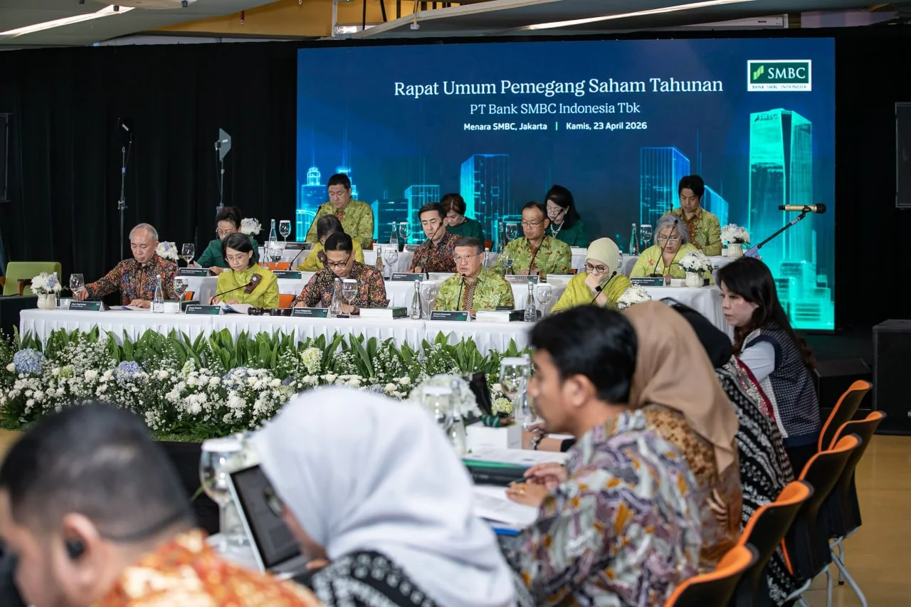 RUPST SMBC Indonesia Tebar Dividen Rp101 Miliar, Perkuat Struktur Pengurus
