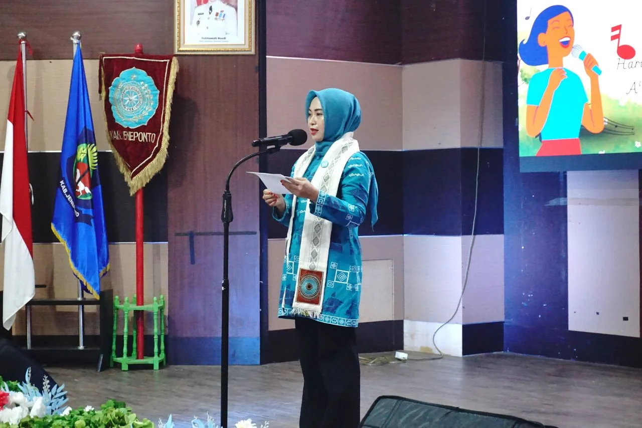 Semarakkan Hari Jadi Jeneponto ke-163, TP PKK Gelar Lomba Nyanyi Berantai Antar Instansi 
