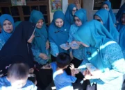 Melinda Aksa Tinjau Posyandu di Tallo, Fokus Cegah Stunting Balita