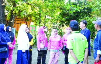 Melinda Aksa Dorong Setiap RW di Makassar Punya Bank Sampah, Ujung Tanah Jadi Percontohan 6 Bank smph melinda1