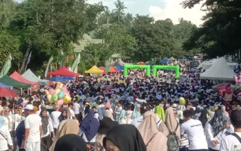 Lautan Putih Padati Taman Turatea, Jalan Sehat Hari Jadi Jeneponto ke-163 Diserbu Warga 5 Jalan Sehat HUT Jeneponto 1