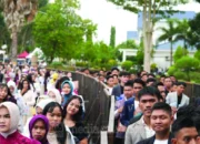 Ribuan Peserta Padati Audisi DA8 di Sidrap, Antre Sejak Pagi Demi Tiket ke Panggung Nasional