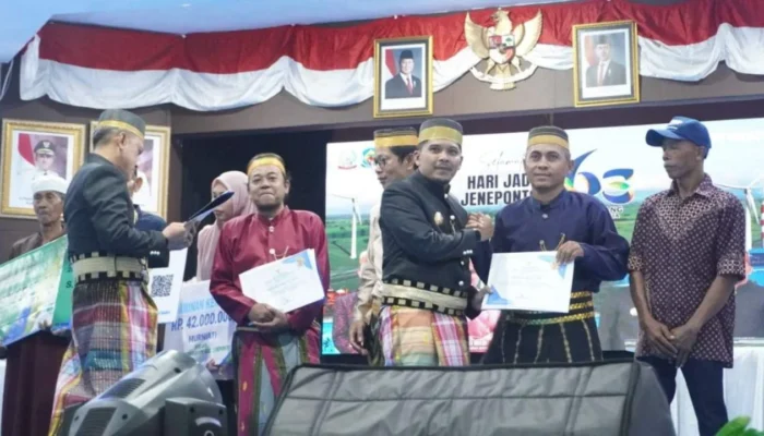 Bentuk Apresiasi atas Kontribusi Pemberitaan, Mediasulsel.com Biro Jeneponto Raih Penghargaan di Hari Jadi Jeneponto ke-163