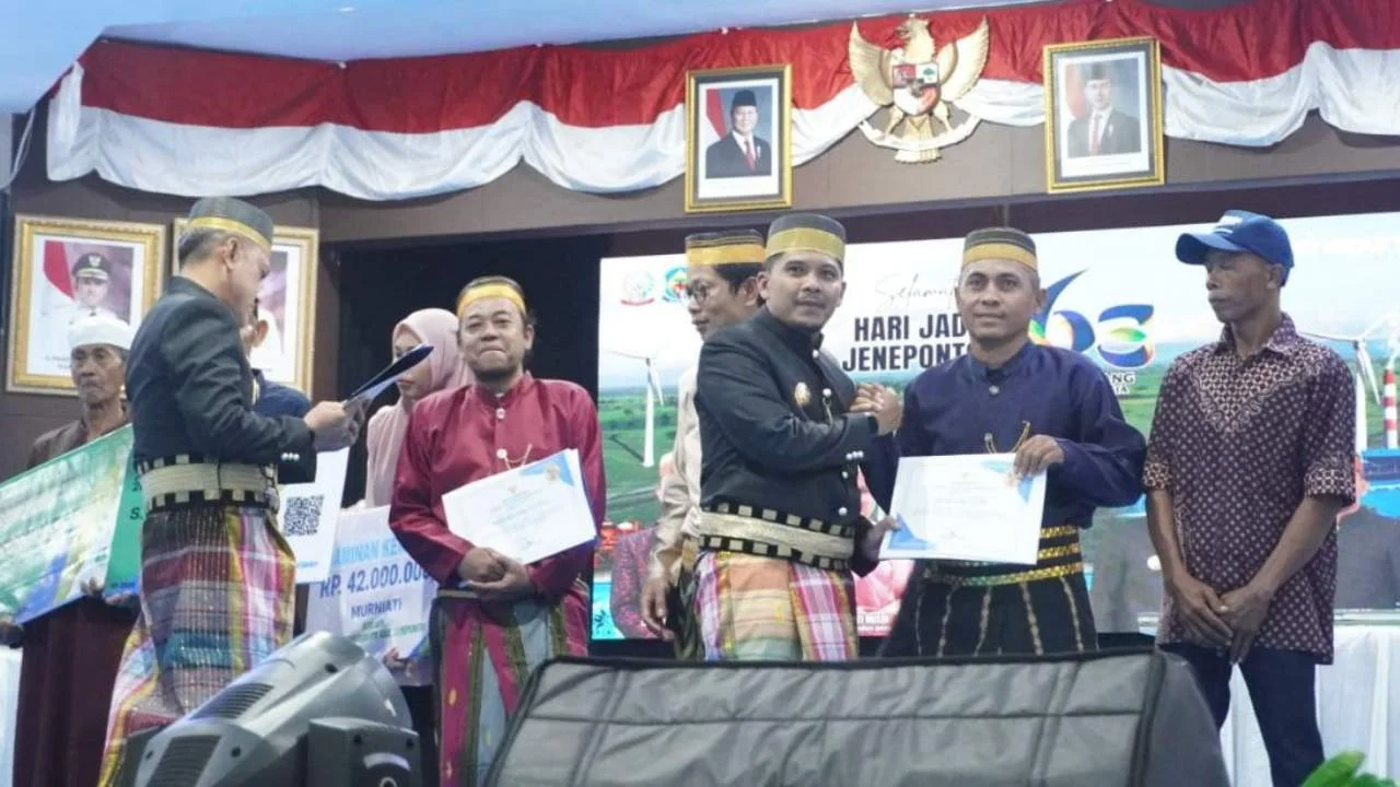 Bentuk Apresiasi atas Kontribusi Pemberitaan, Mediasulsel.com Biro Jeneponto Raih Penghargaan di Hari Jadi Jeneponto ke-163