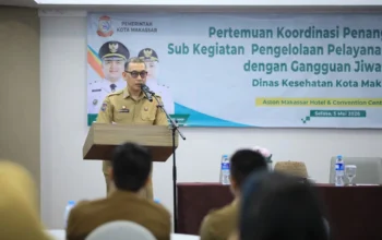 Penanganan ODGJ Harus Terkoordinasi, Sekda Makassar Minta SOP Jelas 10 Penanganan ODGJ Harus Terkoordinasi, Sekda Makassar Minta SOP Jelas