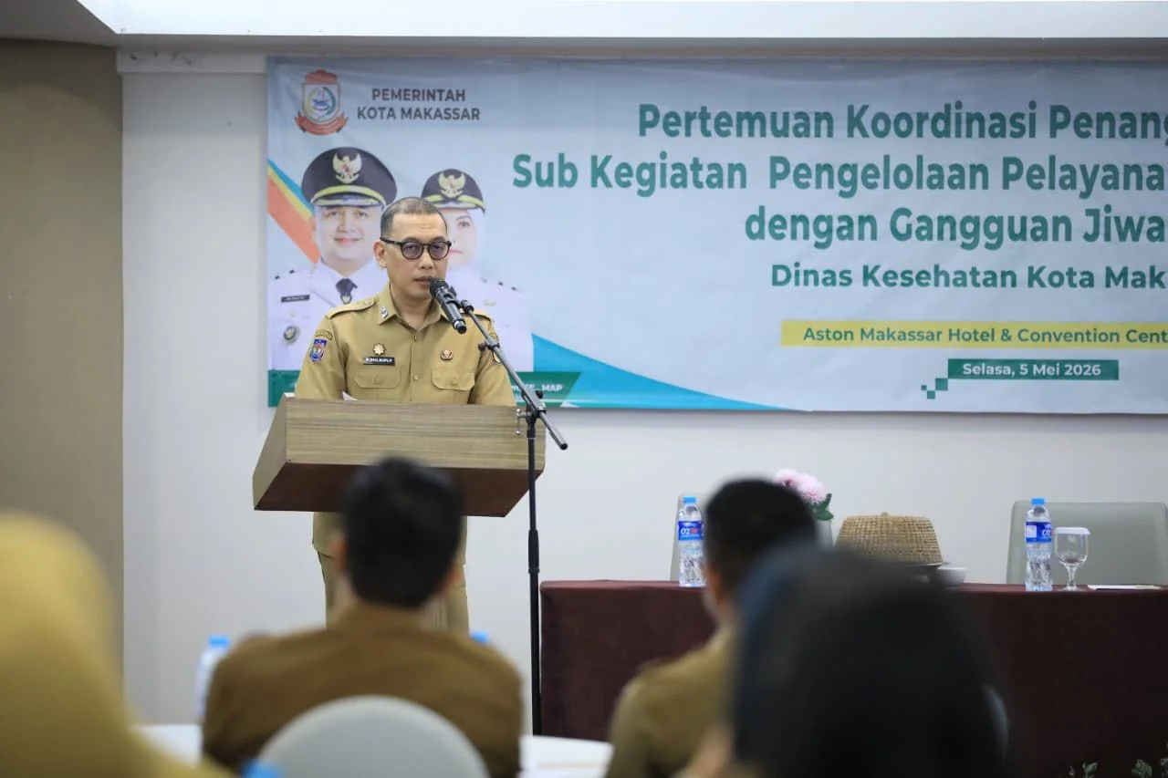 Penanganan ODGJ Harus Terkoordinasi, Sekda Makassar Minta SOP Jelas