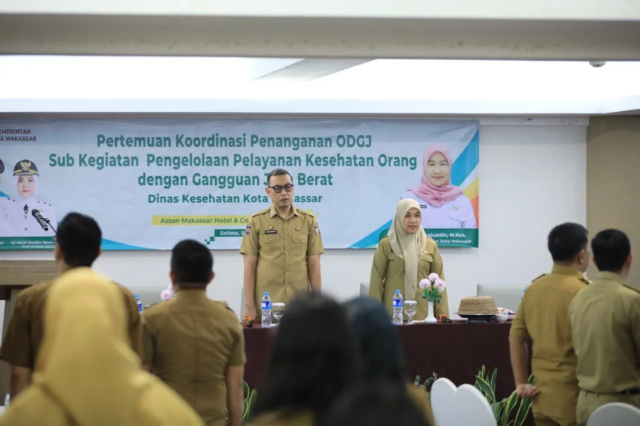 Penanganan ODGJ Harus Terkoordinasi, Sekda Makassar Minta SOP Jelas 2 Penanganan ODGJ Harus Terkoordinasi, Sekda Makassar Minta SOP Jelas